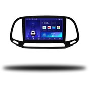 Resim OSKODI Fiat Doblo 2015-2022 Uyumlu Android Multimedya + CarPlay + 4GB RAM + 64GB Hafıza 