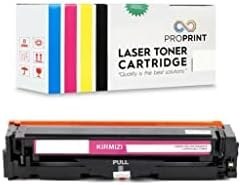 Resim Proprint 203X CF543X Kırmızı Muadil Toner 2500 Sayfa M281fdw, HP ile uyumlu 