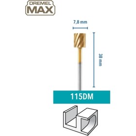 Resim Dremel Max Yüksek Devirli Kesici 7,8 mm (115DM) 