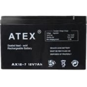 Resim Atex 12Volt 7A Akü 
