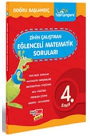 Resim Dikkat Atölyesi Yayınları 4. Sınıf Zihin Çalıştıran Eğlenceli Kanguru Matematik 