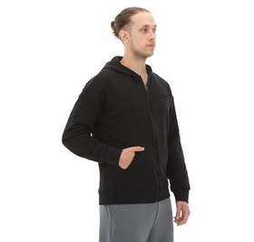 Resim Skechers M Essential Full Zip Hoodie Erkek Ceket Siyah 