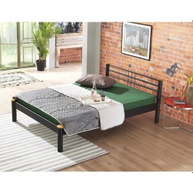 Resim Bedliga Kappis-S Ferforje Metal Tek Kişilik Karyola 