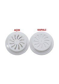 Resim Ayarlanabilir Doğalgaz Cam Menfezi Kapaklı Menfez Aç/kapa 