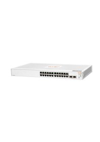 Resim Hpe Aruba Instant On 1830 Jl812a 24 Port Gigabit Switch 2 Sfp Web Yönetilebilir Network Switch 