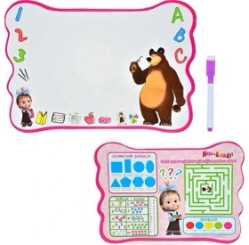 Resim 2 Adet Laço Kids Maşa ile Koca Ayı Eva Yazı Tahtası MS7578 