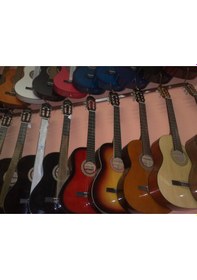 Resim Mağaza Teşhir Ürünü Tam Boy Klasik Gitar-Kılıf ve Pena 