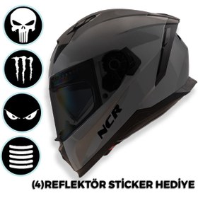 Resim Emporium Ncr Stream Kapalı Kask Siyah Vizörlü (ECE-06) 