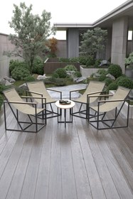 Resim Retodesign Hamak Koltuk Krem 4361 