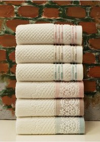 Resim Bronie 6'lı Havlu Çok Renkli 