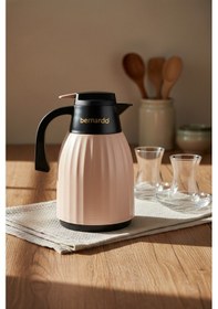 Resim Bernardo Elantra Cam Termos Pudra 1 Litre Pudra - Siyah 