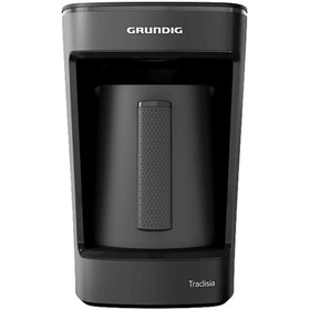 Resim Grundig TKM 1343 G 580 W Türk Kahve Makinesi Antrasit 