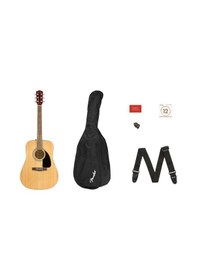 Resim Fender 0971210721 Fa-115 Dreadnought Akustik Gitar Natural Başlangıç Ceviz Klavye, Ladin Kapak, Güçlü Ve Dengeli Akustik Rezonans 