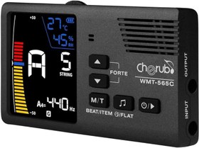 Resim Cherub WMT-565C Kromatik Metronom-Tuner | Hepsi Bir Arada Kulaklık Çıkışlı 
