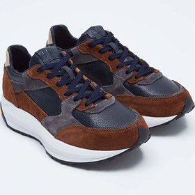 Resim Kemal Tanca Tamer Tanca Erkek Deri Taba Sneakers & Spor Ayakkabı 