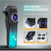 Resim Willowhaven Blue 36v 2000mah Şarjlı Kablusuz Köpek Kedi Tıraş Makinesi 3 Saat Şarj 210 Dakika 