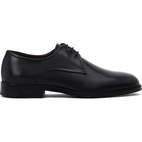 Resim Derimod Erkek Siyah Bağcıklı Deri Klasik Ayakkabı 25WFD605918 