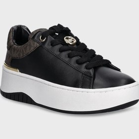 Resim Michael Kors Logolu Deri Sneaker Ayakkabı 43F5DTFS6L292 AYAKKABI 43F5DTFS6L 292 