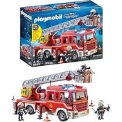 Resim Playmobil City Action 9463 Işıklı ve Sesli, Merdivenli Itfaiye Aracı, 5 Yaşından Itibaren 
