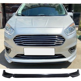 Resim Ford Courier Abt Ön Ek Karlık Plastik Mat Siyah 2018 Ve Üzeri Makyajlı Kasa Karlık+bodykit+ek 