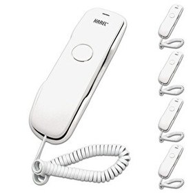 Resim Karel TM902 Kablolu Duvar Tipi Beyaz Analog Telefon 5 Adet 