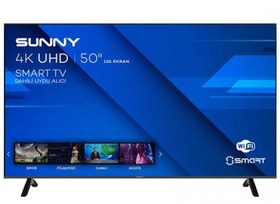 Resim Sunny SN50FMN403 4K Ultra HD 50" 127 Ekran Uydu Alıcılı Android Smart LED TV Sunny