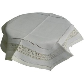 Resim Keten ,Ajurlu,Ara Dantelli ,Mutfak,Fiskos Masa Örtüsü 