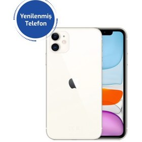 Resim Apple iPhone 11 Yenilenmiş TR Garanti | 128 Gb Beyaz 