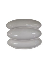 Resim Porselen Kahvaltılık Yağlık Reçellik Beyaz 