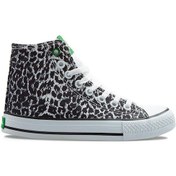 Resim Benetton Bn-30190 Kadın Spor Ayakkabı Beyaz Leopar 