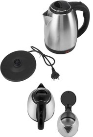 Resim ZERO LAND HN-SHOP Elektrikli Paslanmaz Çelik Su Isıtcı Çelik Kettle 1.8 Lt. Uzun Ömürlü 