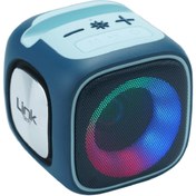 Resim Linktech Q216 Bluetooth Hoparlör Rgb Usb Aux Hafıza Kartı Stant 