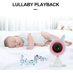 Resim Bebek Kamerası Kumandalı Monitörlü Konuşma Özellikli Işıklı Gece Görüslü Hatırlatıcıl 