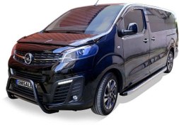 Resim OMSA Opel Zafira Life Blackline Yan Basamak Krom Kısa Şase 2019 ve Sonrası 