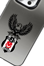 Resim Beşiktaş Kartal Arma Premium Telefon Kılıfı - iPhone 15 Pro 