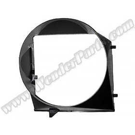 Resim Mercedes W124 M111 Radyatör Davlumbazı Ac+ - Wender A1245054155 