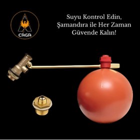 Resim CAGA 1/2 Plastik Şamandıra 