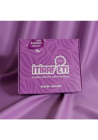 Resim İtiraf Et Kızlar Gecesi Kart Oyunu 45 Eğlenceli Soru Kartı Kadınlar Arası Parti Oyunu Seti 