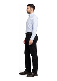 Resim Denim Loni Black Lee Denim Regular Fit Likralı Erkek Petek Desen Kot Pantolon-5398 Siyah 