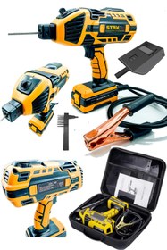 Resim staxx Hand Welder Stxhw-220a Yeni Nesil Tabanca Kaynak Makinası Invertör Elektrot Kaynak Makinesi Seti 