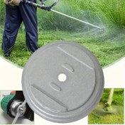 Resim 1 adet ağır hizmet tipi alüminyum alaşımlı çim biçme makinesi bıçağı değiştirme tabanı kapağı, 5mm delik çapında, trimmer ve çim biçme makineleri için uygun - bahçe trimmer aksesuarları, kolay kurulum ve yedek parça, çim biçme makinesi aksesuarları 