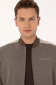 Resim U.S. Polo Assn. Erkek Vizon Hırka (Örme) 50315820-VR052 