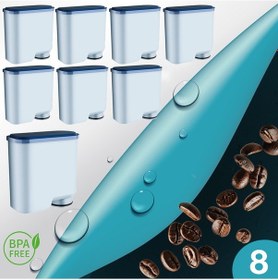 Resim Pure Kafe Ph012 - Philips Saeco Aquaclean İçin 8 Adet Kahve Makinesi Su Filtresi 