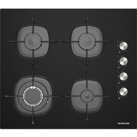 Resim Silverline CS5629B01 60 CM Ankastre Ocak Siyah 