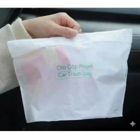 Resim Eco Lounge Pratik Su Geçirmez Oto Araba Çöp Poşeti 20 Adet 