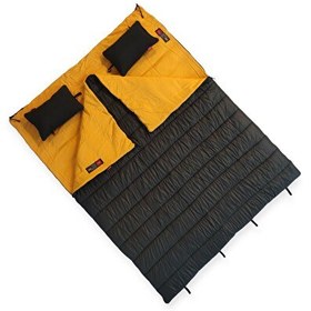 Resim Naturecamp Era 350 Plus -15 Derece Birleşebilir Çift Kişilik Yastıklı Haki Uyku Tulumu 