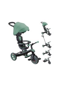 Resim Mey İthalat Globber Explorer 4in1 Trike Bisiklet Zeytin Yeşili Yeşil 