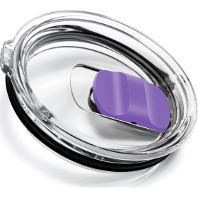 Resim Youtek 20 Unze Termos Bardak Yerine Konulabilir Kapağı 1 Adet - Mıknatıslı Kaydırmalı Kapatma, Sızıntısız Seyahat, Pipetli, Bpa-ücretsiz 