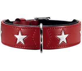 Resim Magic Star Boyun Tasması - Kırmızı / Siyah / M-L 