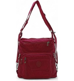 Resim Fonksiyonel Kullanım Kadın Sırt Ve Omuz Çantası Çapraz Askılı Bayan Çanta 30 30 Cm 001 